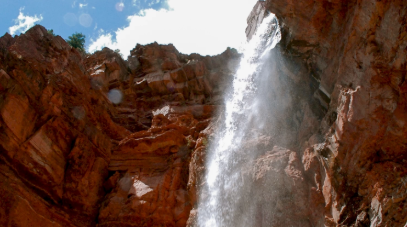 Cornet Creek Trail and Cornet Falls